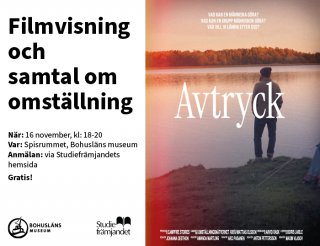 Filmvisning Avtryck Med Samtal Om Omställning | Bohuslans Museum